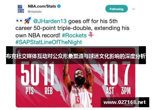 布克社交媒体互动对公众形象塑造与球迷文化影响的深度分析 布克社交媒体互动对公众形象塑造与球迷文化影响的深度分析