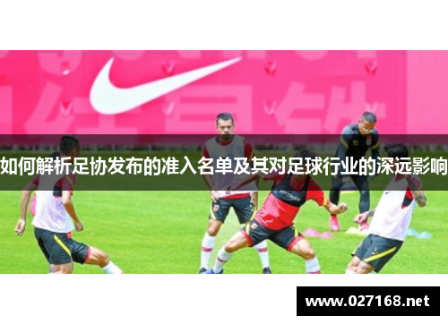 如何解析足协发布的准入名单及其对足球行业的深远影响